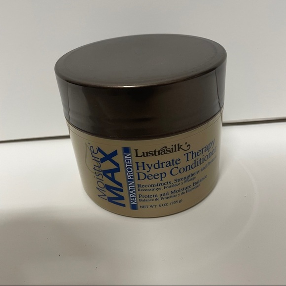 Lustrasilk Moisture Max Keratin Protein Hydrate Therapy Deep Conditioner HTF - Picture 1 of 2